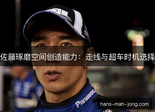 佐藤琢磨空间创造能力：走线与超车时机选择